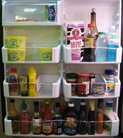 label food refrigerator